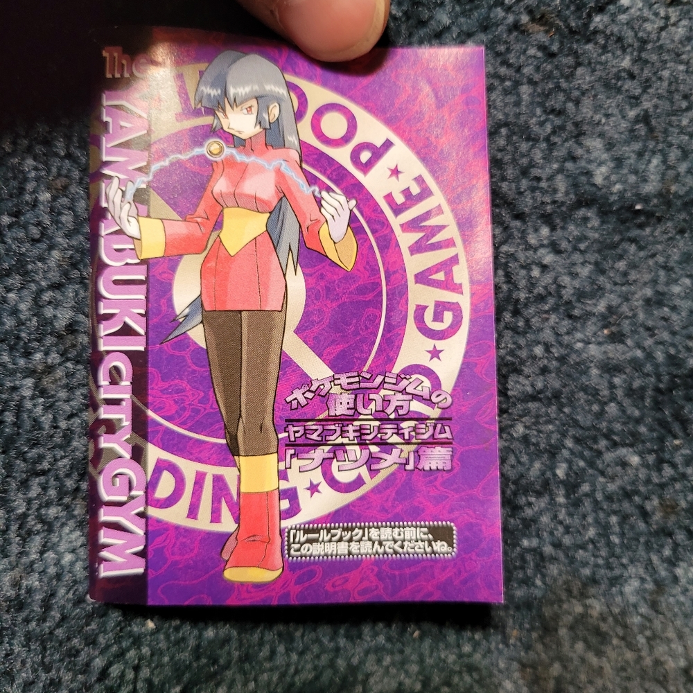 Sabrina's Pokemon Set w Handbook
